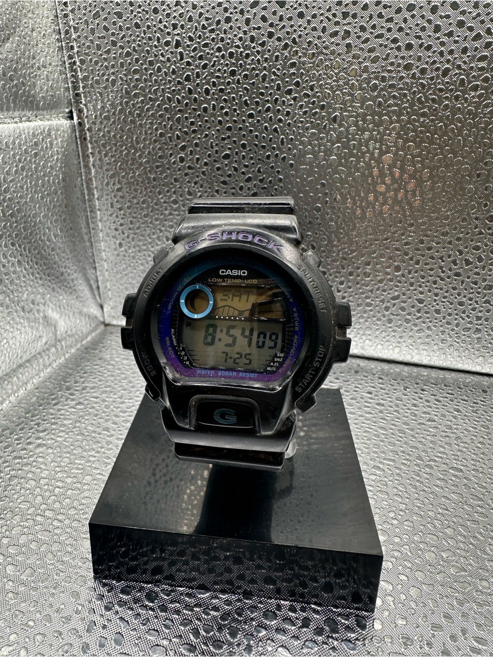 Casio G-Shock GLX-6900 Watch Men 51mm Black Purple Alarm Chrono Digital